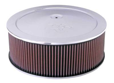 K&N - K&N 60-1270 Round Air Filter Assembly