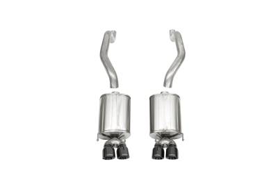 Corsa Performance - Corsa Performance 14108BLK Sport Axle-Back Exhaust System for 09-13 Corvette