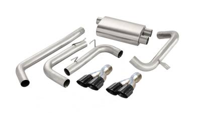 Corsa Performance - Corsa Performance 14143BLK Sport Cat-Back Exhaust System for Camaro/Firebird
