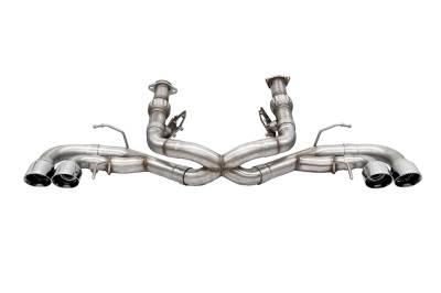 Corsa Performance - Corsa 21104 Tack Cat-Back Exhaust System for 20-22 Chevy Corvette