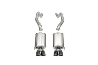 Corsa Performance - Corsa Performance 14169BLK Sport Axle-Back Exhaust System for 05-08 Corvette