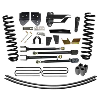 Skyjacker - Skyjacker F17802K 8.5" Lift Kit w/4-Link for 17-18 Ford F250/F350 Super Duty
