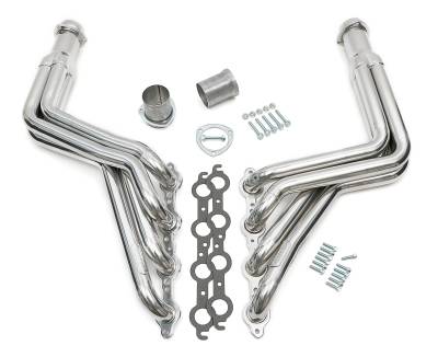 Hedman Hedders - 68-72 Chevelle/El Camino LS Swap Headers Long-Tube HTC Coated Mild Steel