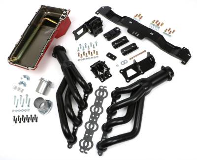 Trans-Dapt Performance - SWAP IN A BOX KIT-LS ENGINE INTO 75-81 F-BODY AUTO TRANS. w/UNCOATED HEADERS