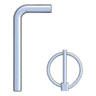 CURT - Replacement Gooseneck Safety Chain Anchor Pins for 60691