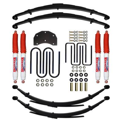 Skyjacker - Skyjacker F840MKS-H 4" Lift System w/Nitro Shocks for 86-96 Ford F150/250/350