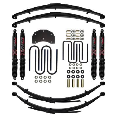 Skyjacker - Skyjacker F840MKS-B 4" Suspension Lift Kit w/Shocks for 86-97 F150/250/350