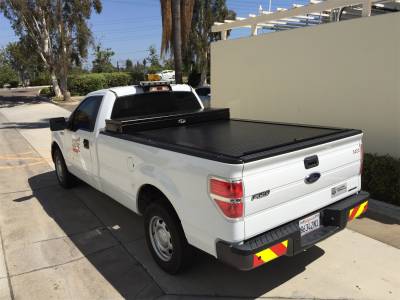 Truck Covers USA - Truck Covers USA CRT142 Full Size Toolbox & Retractable Tonneau Cover Combo