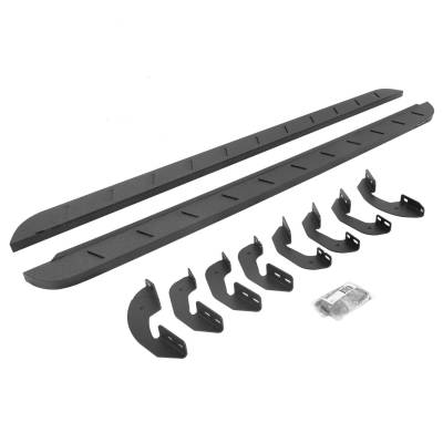Go Rhino - Go Rhino 63441687ST RB10 Slim Line Running Boards w/Mounting Brackets Kit