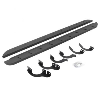 Go Rhino - Go Rhino 63442568ST RB10 Slim Line Running Boards w/Mounting Brackets Kit