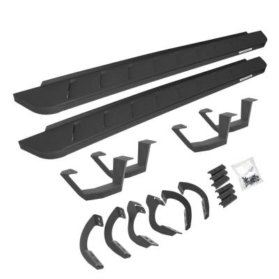 Go Rhino - Go Rhino 6344256820PC RB10 Running Boards w/Mounting Brackets Kit for 4Runner