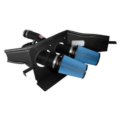 Injen - Injen PF9015WB Wrinkle Black PF Cold Air Intake for 15+ F150 2.7/3.5 Ecoboost