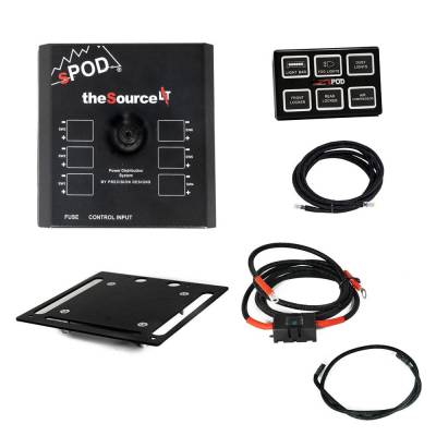 sPOD - sPOD SLM6UNI84 SourceLT w/Mini6 for Universal w/84" Battery Cables