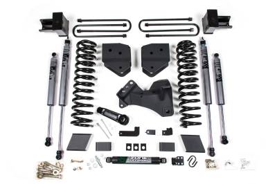 Zone Offroad - Zone Offroad ZONF49F 4" Suspension Lift Kit FOX Adv Shocks for 17-19 F250/F350