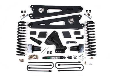 Zone Offroad - Zone Offroad ZONF123 5" Radius Arm Lift Kit 3" Rear Lift w/o Shocks