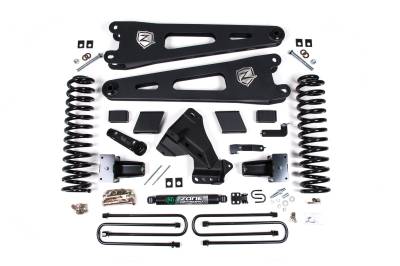 Zone Offroad - Zone Offroad ZONF127 7" Radius Arm Lift Kit 4.5" Rear Lift w/o Shocks