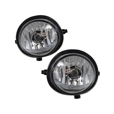 Winjet - Winjet CFWJ-0288A-C Clear Fog Lights for Select Mazda3 Mazda5 CX7 MX-5 & MPV