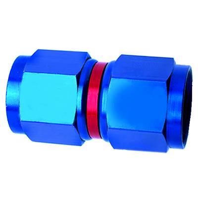 SpeedFx - SpeedFX 561000 Coupler Fitting Straight Swivel -10AN Anodized Red/Blue EACH