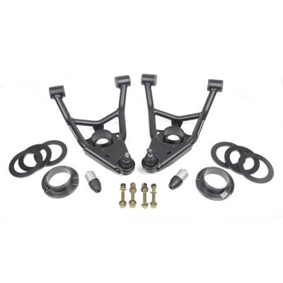 Ridetech - Ridetech 11222199 Front Lower StrongArms Tubular Control Arm for 64-72 GM A-Body