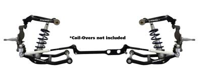 Ridetech - Ridetech 11539599 Upper/Lower TruTurn Steering Systems for 63-82 Chevy Corvette