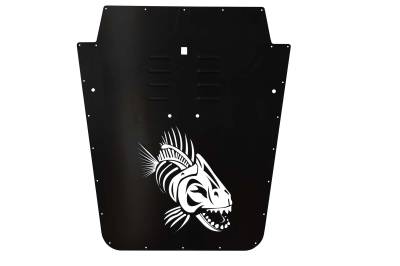 Fishbone Offroad - Fishbone Offroad FB31133 Hood Louver Black for 07-18 Jeep Wrangler JK