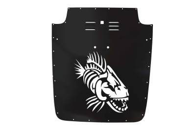 Fishbone Offroad - Fishbone Offroad FB31132 Hood Louver Black for 03-06 Jeep Wrangler TJ/LJ