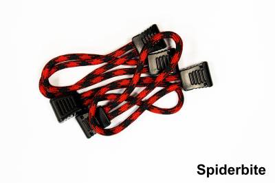 Fishbone Offroad - Fishbone Offroad FB51279-S Paracord Zipper Pulls Spiderbite 5Pc