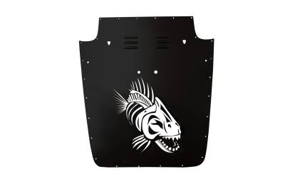 Fishbone Offroad - Fishbone Offroad FB31134 Hood Louver Black for 13-18 Jeep Wranger JK