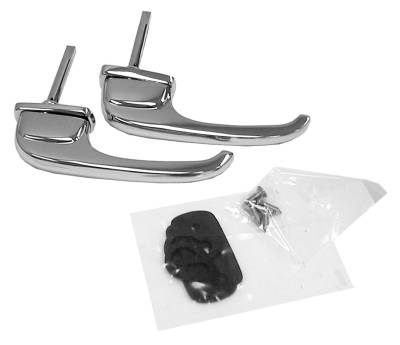 Auto Metal Direct - AMD X530-4047-P Door Handle Set Outside for 47-51 Chevy/GMC Pickup Truck
