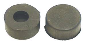 Auto Metal Direct - Auto Metal Direct W-532 Round Hood Bumpers for 67-77 Chevy 2Pc