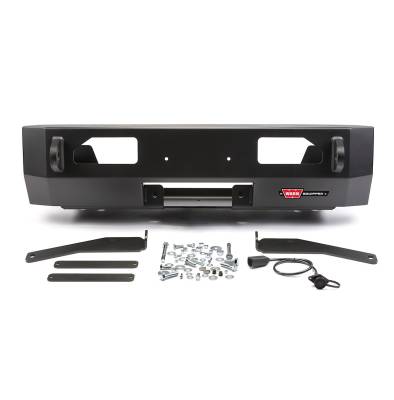Warn - Warn 106254 Semi-Hidden Winch Mount Kit w/o Grill Guard for 14-24 Toyota 4Runner