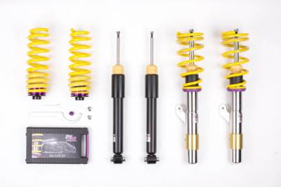 KW - KW 1022000D Height Adj. Stainless Coilover System w/Damping for BMW RWD