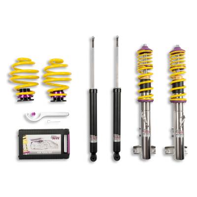 KW - KW 10220011 Height Adjustable Stainless Coilover System for BMW