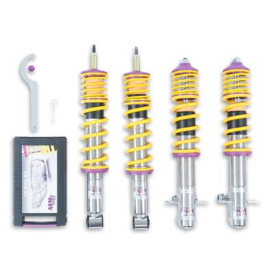 KW - KW 10280001 Height Adj. Coilover w/Pre-Configured Damping for 74-93 VW FWD