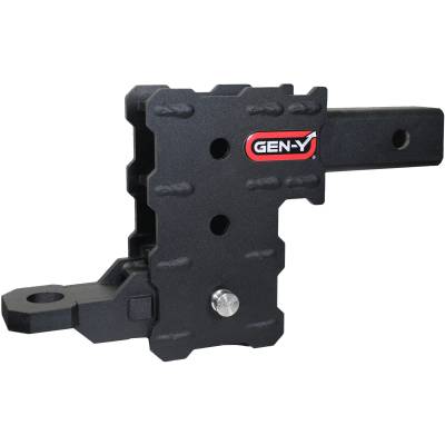 GEN-Y Hitch - GEN-Y Hitch GH-102541 2" Shank Plate Style Ball Platform w/1" Mounting Hole 5K