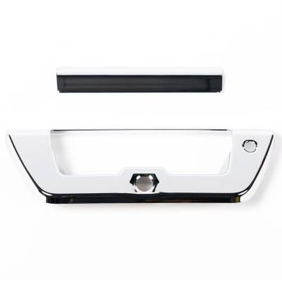 Putco - Putco 401075 Chrome Tailgate Handle Covers for 15-17 F150 w/Manual Tailgate