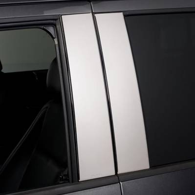 Putco - Putco 401746 SS Pillar Post Trim Kit for 11-16 Kia Sportage