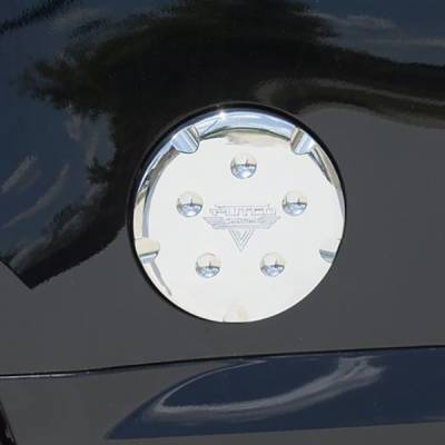 Putco - Putco 404902 Chrome Fuel Door Cover for 07-14 Tahoe/Yukon