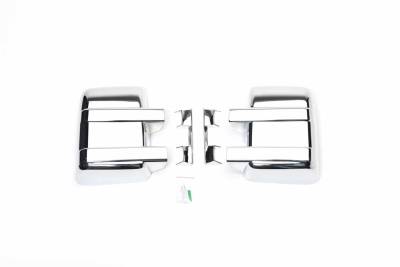 Putco - Putco 401175 Chrome Mirror Covers for 08-16 F250/F350 w/o Towing Mirrors