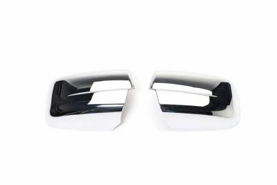 Putco - Putco 400501 Chrome Mirror Covers for 09-23 Dodge Ram 1500 w/Standard Mirror