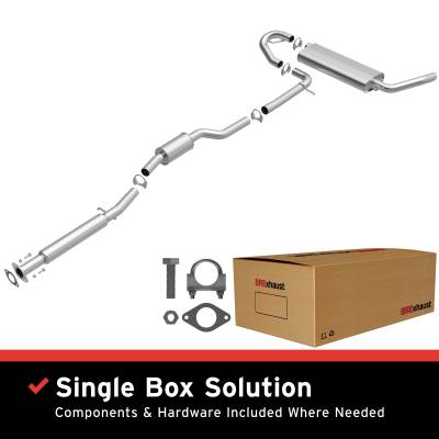 BRExhaust - BRExhaust 106-0374 Direct-Fit Exhaust System Replacement Kit