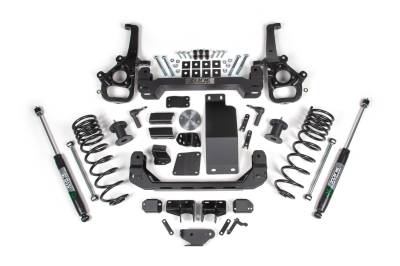 Zone Offroad - Zone Offroad ZOND151N 4" Lift Kit w/Standard Bore Nitro Shocks for 25+ Ram 1500