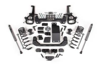 Zone Offroad - Zone Offroad ZOND152F 4" Lift Large Bore FOX Adventure Shocks for 25 RAM 1500