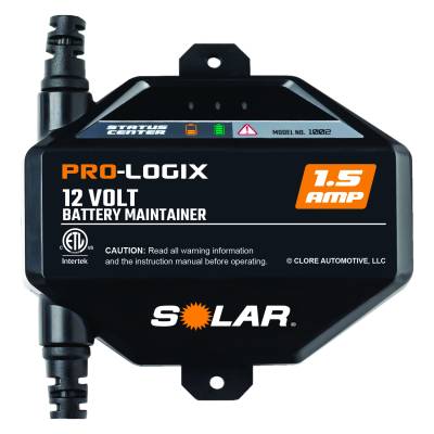 SOLAR - SOLAR 1002 1.5 Amp 12 Volt Automatic Underhood Battery Charger