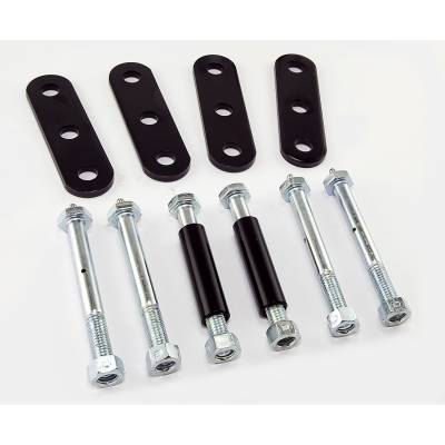 Rugged Ridge - Rugged Ridge 18265.10 HD Rear Greasable Leaf Spring Shackles for 76-86 Jeep CJ