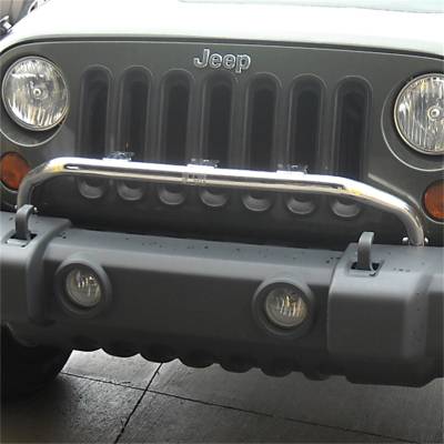 Rugged Ridge - Rugged Ridge 11138.2 Bumper Mounted Light Bar Stainless Steel