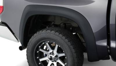 Bushwacker - Bushwacker Extend-a-Fender Rear Fender Flares Black for Titan 70002-02