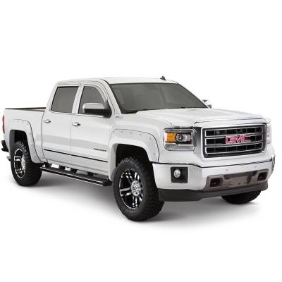 Bushwacker - Bushwacker Pocket Style F/R Fender Flares-Painted GMC Sierra HD 40967-84