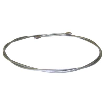 Crown Automotive Jeep Replacement - Crown Automotive J5356187 Parking Brake Cable 76-79 for Jeep Cherokee