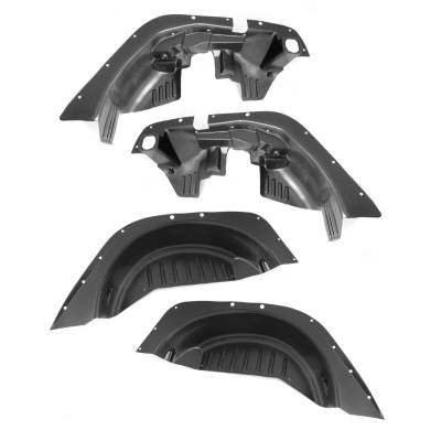 Rugged Ridge - Rugged Ridge 11620.50 Inner Fender Liner Kit for Jeep Wrangler